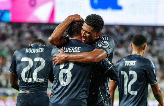 巴西险胜尤文,贝林厄姆带队取胜 巴西险胜尤文,贝林厄姆带队取胜